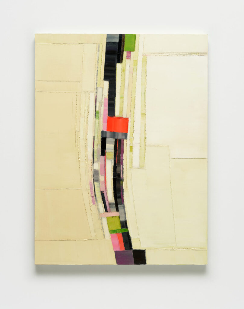 “Always Already Again 10”, OIl on canvas on wood panel, 48x36 inches, 2023