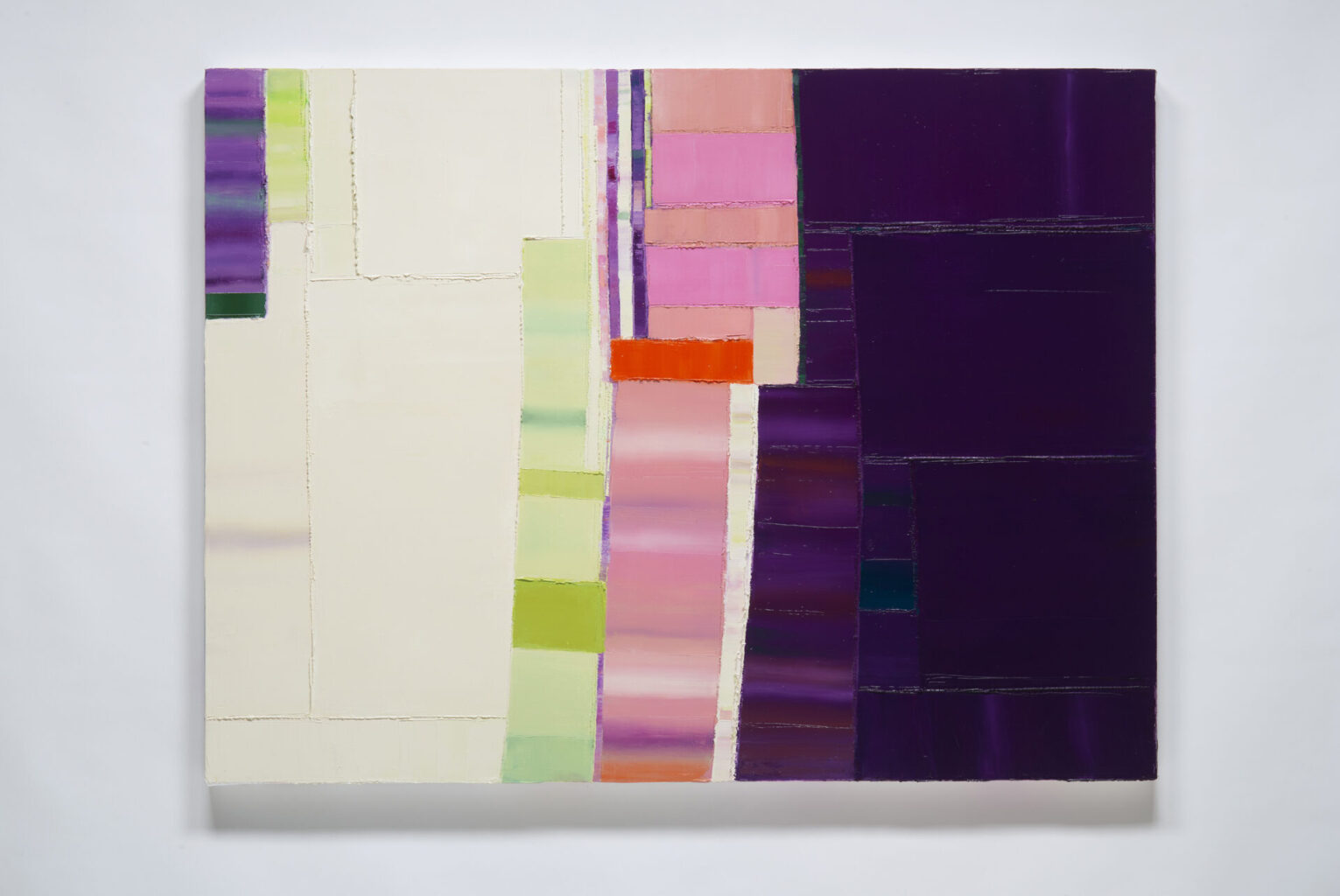 “Begin Again, 5”, Oil on canvas on wood panel, 36x48 inches, 2025